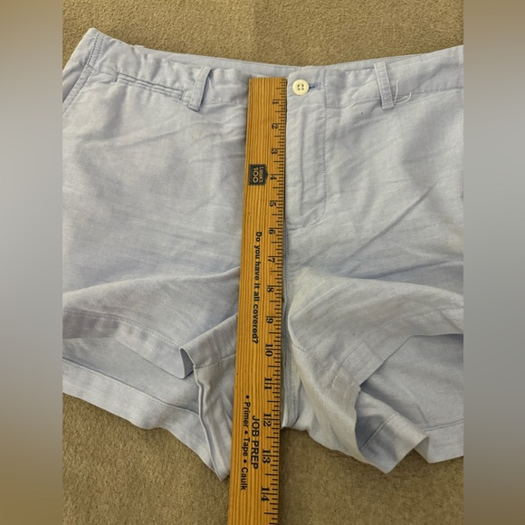 Polo Ralph Lauren Cotton Oxford Chino Short Shorts Preppy Women's Light Blue 10 - Picture 11 of 12